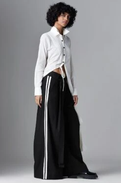 Chola Black Pleated Trousers -Deals Toggora Store 03052023ca11 3