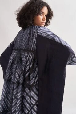 Amrich Black Shibori Handcrafted Eden Dress 13 Amrich Black Shibori Handcrafted Eden Dress -Deals Toggora Store 0404amr05 5