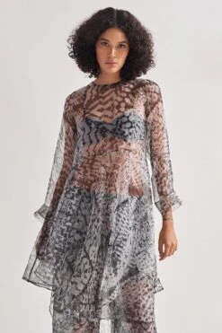 Amrich Black Linda Shibori Pants 12 Amrich Black Linda Shibori Pants -Deals Toggora Store 0404amr26 5