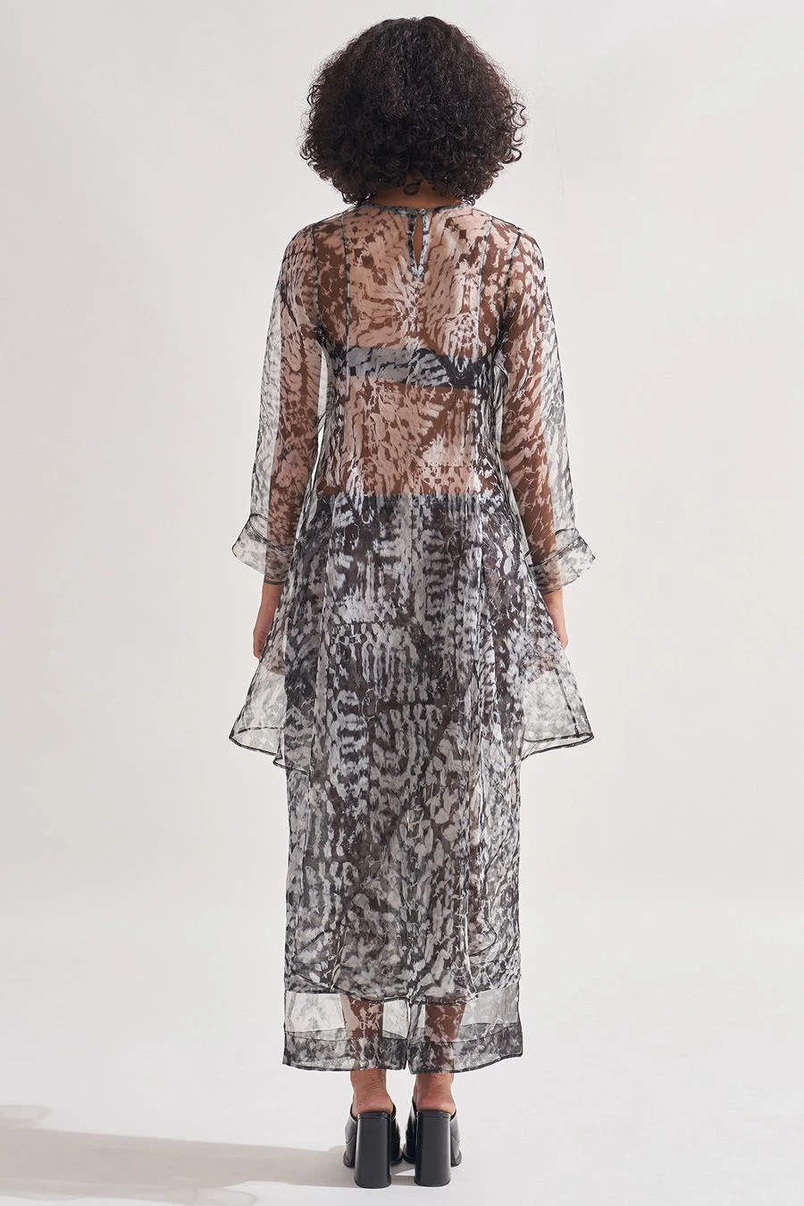 Amrich Black Linda Shibori Pants 8 Amrich Black Linda Shibori Pants - Image 6