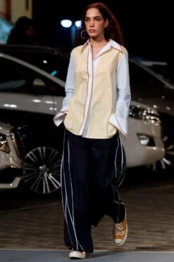 Bodice Black Wide Legged Pleated Trousers