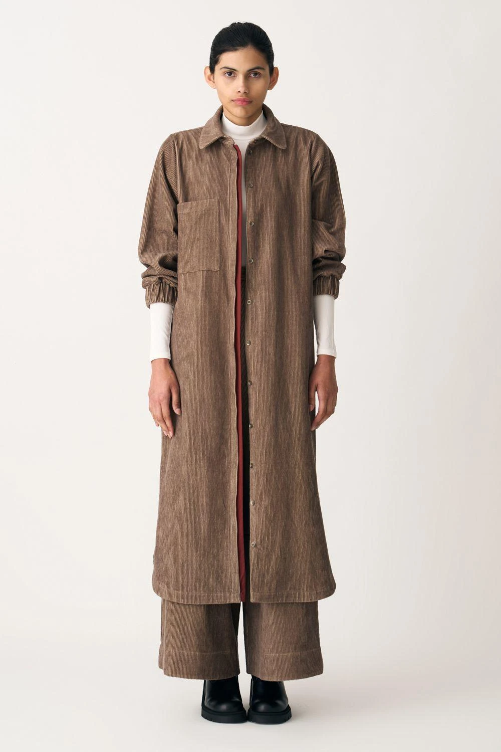 Three Emerald Green Patch Pocket Scarf 3 Three Emerald Green Patch Pocket Scarf