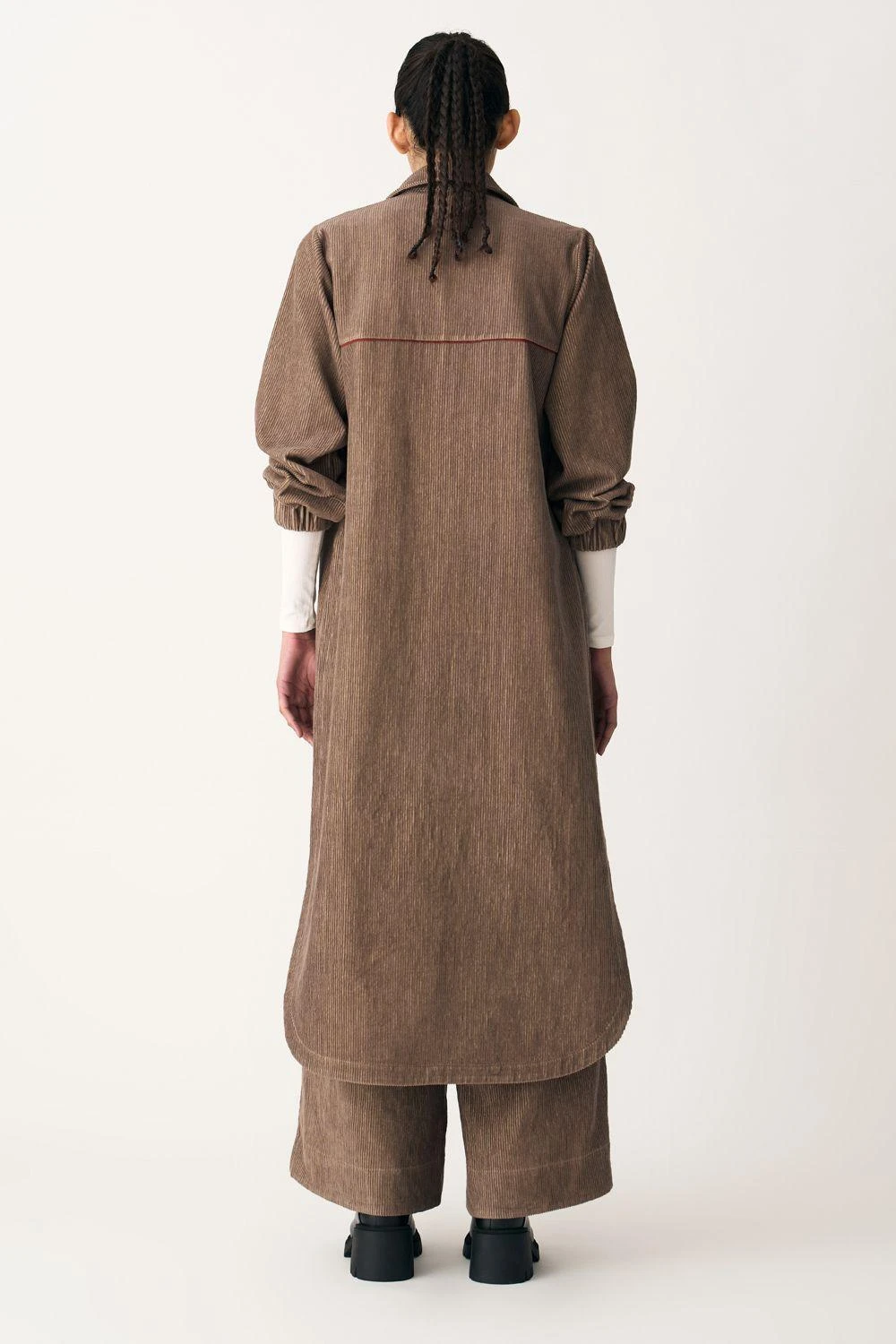 Three Emerald Green Patch Pocket Scarf 6 Three Emerald Green Patch Pocket Scarf - Image 4