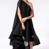 Gauri & Nainika Black One Shoulder Dress -Deals Toggora Store 112gn6 1