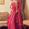 Punit Balana Pink Chanderi Silk Sharara Set -Deals Toggora Store 1211pbcc2 1