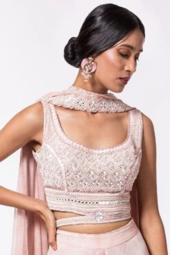 DUARA Pink Tie & Dye Sharara Set -Deals Toggora Store 124ua1 4