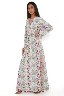 PS Pret By Payal Singhal Floral Printed Printed Beyza Kaftan -Deals Toggora Store 1311ps24 3