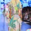 Payal Singhal Green Frida Tropical Printed Kaftan -Deals Toggora Store 1411ps3 1