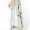 Anamika Khanna Blue Embellished Kaftan Set -Deals Toggora Store 1511ak3 1