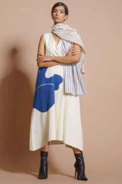 Stoique Beige Dual Tone Scarf