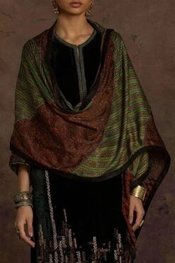 Sunira Designs Multicoloured Rushaan Bagru Stole -Deals Toggora Store 1611sun22 6