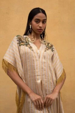 Heirloom By Rara Avis Off White Hamsa Motif Kaftan -Deals Toggora Store 171ra6 4