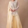 Ahilian Yellow Floral Kurta-sharara Set -Deals Toggora Store 18124an18 1