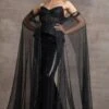 Tarun Tahiliani Black Tulle Gown 1 Tarun Tahiliani Black Tulle Gown -Deals Toggora Store 187tt20 1 1