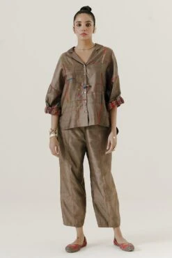 Sunira Designs Brown Mool Boho Pants