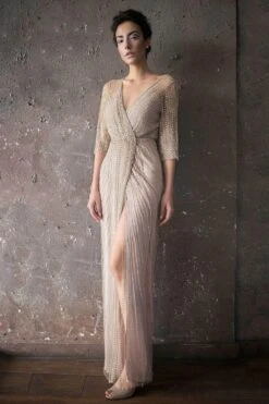 Sharnita Nandwana Kate Silver Gown