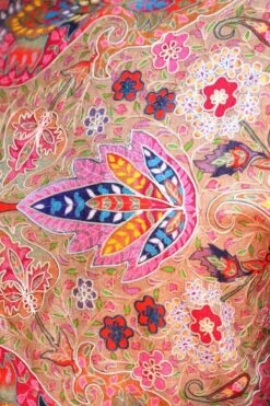 Dusala India Multicoloured Handwoven Cashmere Kalamkari Stole -Deals Toggora Store 2211dus4 4