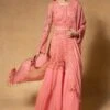 Ahilian Pink Floral Embellished Sharara Set -Deals Toggora Store 2302an03 1