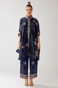 Rajdeep Ranawat Kamara Floral Kaftan Set