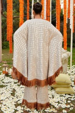 Twenty Nine Grey Tassel Kaftan Set -Deals Toggora Store 254tn21 4