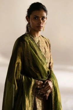 Mimamsaa Sevasti Brocade Silk Gharara Set -Deals Toggora Store 25523mim11 3