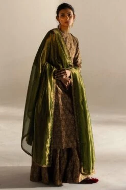 Mimamsaa Sevasti Brocade Silk Gharara Set -Deals Toggora Store 25523mim11 5