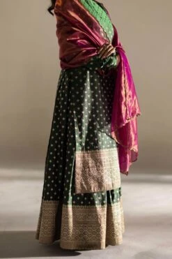 Mimamsaa Aris Brocade Silk Gharara Set -Deals Toggora Store 25523mim9 3