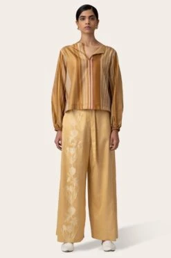 November Noon Parsley Beige Trouser