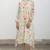Begum Pret Nilofer Ivory Floral Dress 1 Begum Pret Nilofer Ivory Floral Dress -Deals Toggora Store 272bgp4 1