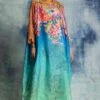 Rajdeep Ranawat Multi-coloured Silk Kaftan