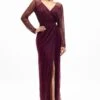 Sharnita Nandwana Red Embellished Gown With A Side Slit -Deals Toggora Store 2912sn5 1