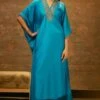 BRIH Firozi Hand Embroidered Kaftan Set -Deals Toggora Store 29723bh13 1
