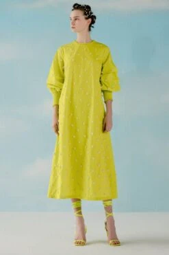 ILK Neon Yellow Dress