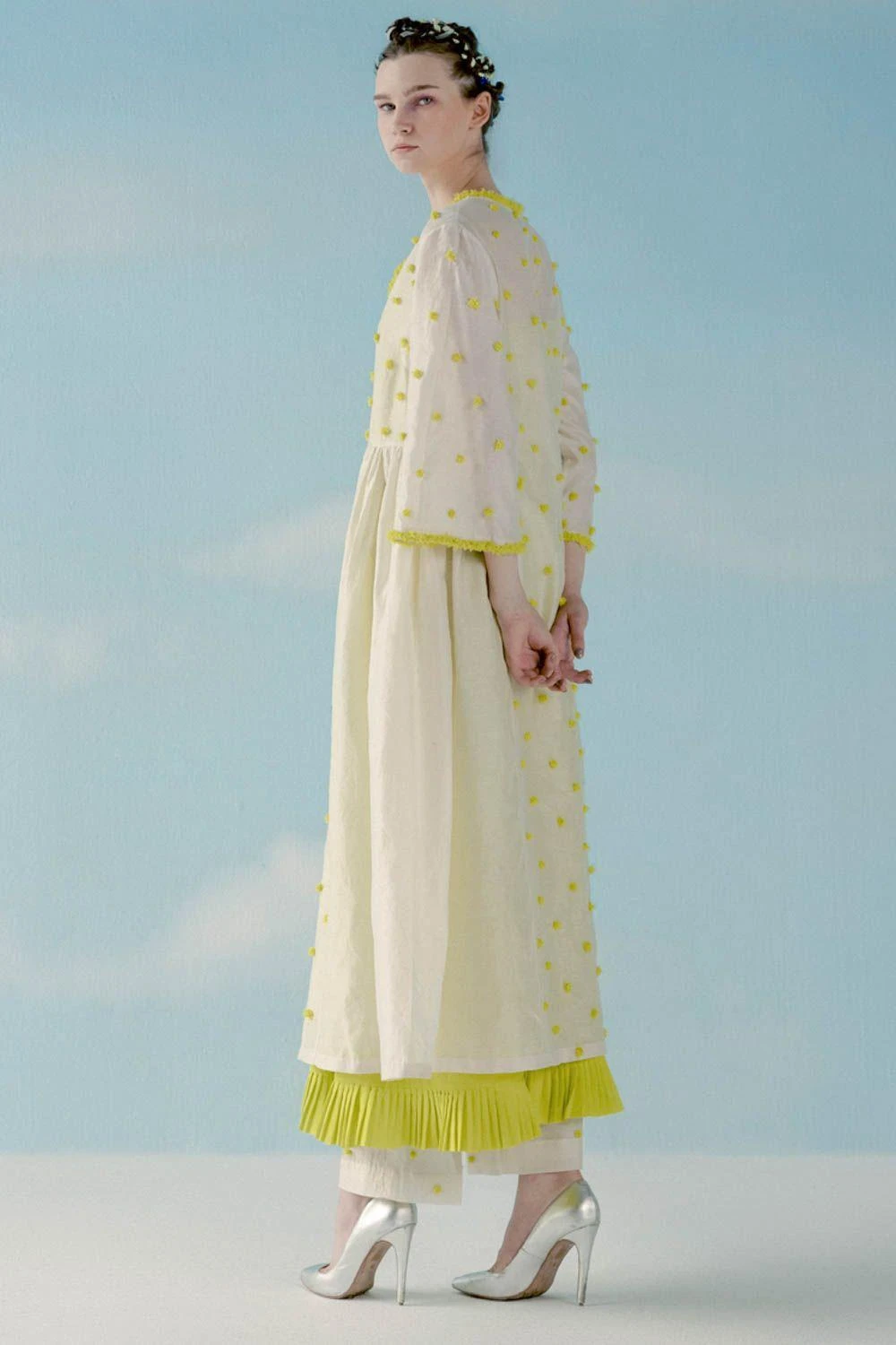 ILK Off White Chanderi Pants 3 ILK Off White Chanderi Pants