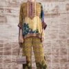 Rajdeep Ranawat Mustard Permaz Floral Pants -Deals Toggora Store 3103rr43 1
