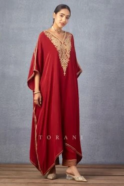 Torani Sindoori Ashni Kaftan Set -Deals Toggora Store 31t0m20 3