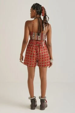 Aseem Kapoor Printed Relaxed Fit Shorts -Deals Toggora Store 395579 3 1