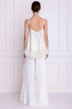 Dilnaz Periwinkle Triangle Shoulder Stole 7 Dilnaz Periwinkle Triangle Shoulder Stole -Deals Toggora Store 39dil5 3