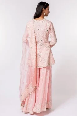 Devika Bhayana Pink Embroidered Sharara Set -Deals Toggora Store 44db3 5 1