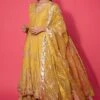 Simar Dugal Mustard Aari & Dori Embroidered Sharara Set -Deals Toggora Store 54sdf14 1