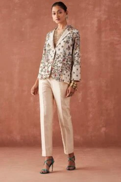 Sunira Designs Ivory Dhaaga Narrow Pants 7 Sunira Designs Ivory Dhaaga Narrow Pants -Deals Toggora Store 6923sa29 2