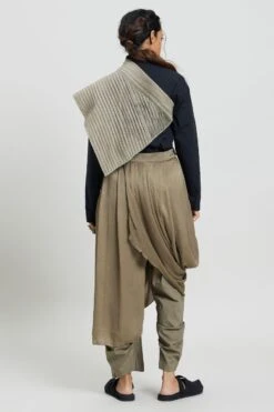 Antar-Agni Mud Green Draped Pants -Deals Toggora Store 8523aam61 7