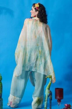 CAPISVIRLEO Blue Tie Dye Co-ord Set -Deals Toggora Store 88cap5 5