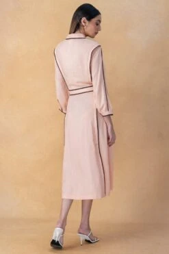 Bodice Salmon Collared Dress -Deals Toggora Store 9823be9 5