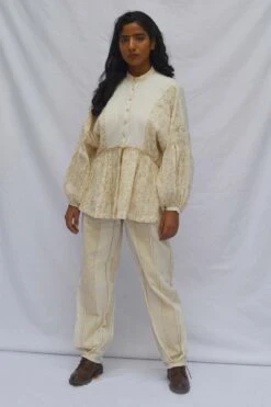 Ahmev Striped Dart Pants