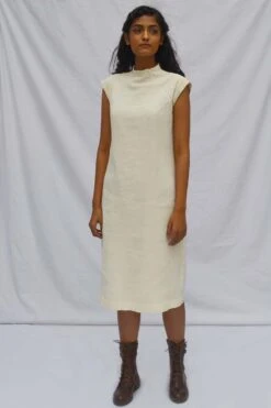 Ahmev Crinkled Sheath Dress -Deals Toggora Store ahm alm 017 3