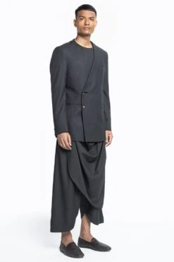 Divyam Mehta Men Monk Draped Dhoti Pants