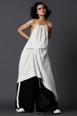 Chola Deconstructed White Dress