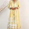 Gopi Vaid Yellow Sharara Set With Zardosi & Gota Embroidery -Deals Toggora Store gv20 1