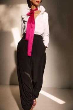 431-88 By Shweta Kapur Harem Black Pants 9 431-88 By Shweta Kapur Harem Black Pants -Deals Toggora Store harem 3